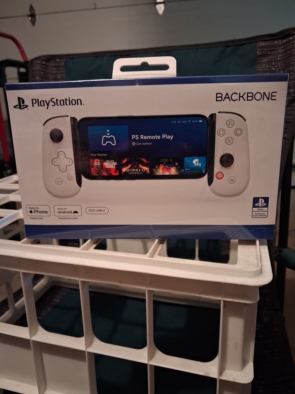Sony Backbone Mobile Gaming Controller Iphone Or Android UsbC Second Gen